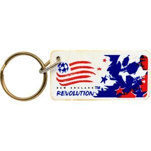 New England Revolution 1990s Vintage MLS Keychain
